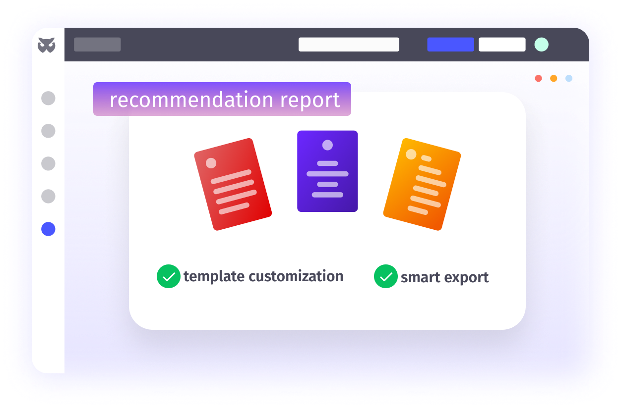 High-precision Export Recommendation Report