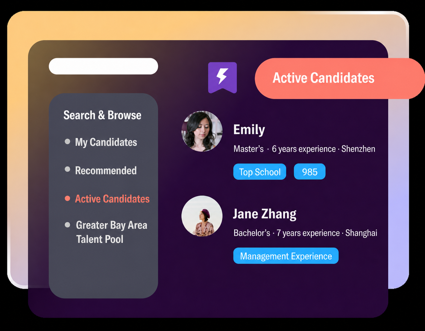 Recruitment System 2.0 overview